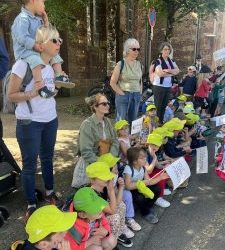 La flamme olympique à Plougastel