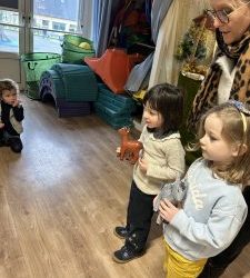 La crèche de Noël de l&rsquo;école