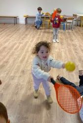 Découverte de la raquette en Petite Section