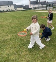 Séance de tennis